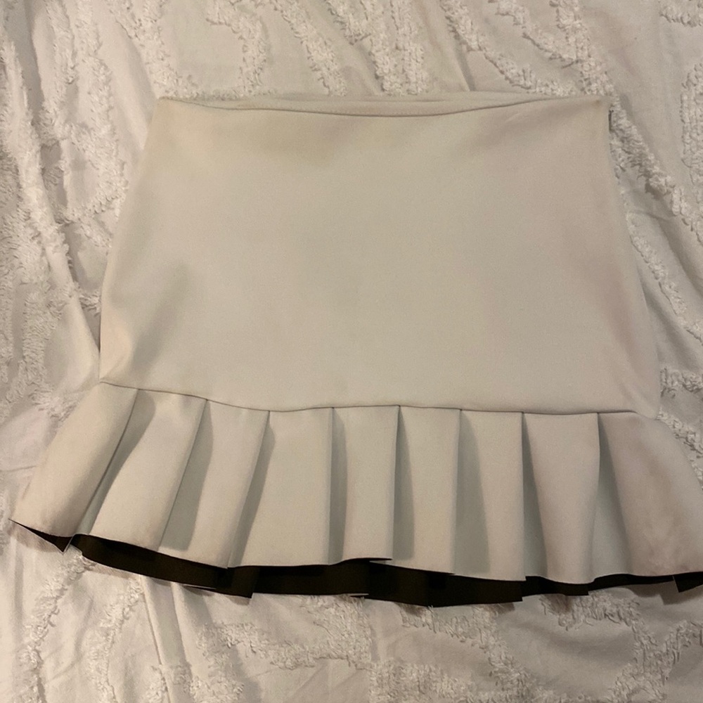 White Zara skirt